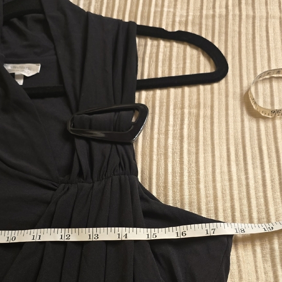 MaxMara Chic One-Shoulder Black Dress Made In Italy - Picture 10 of 16